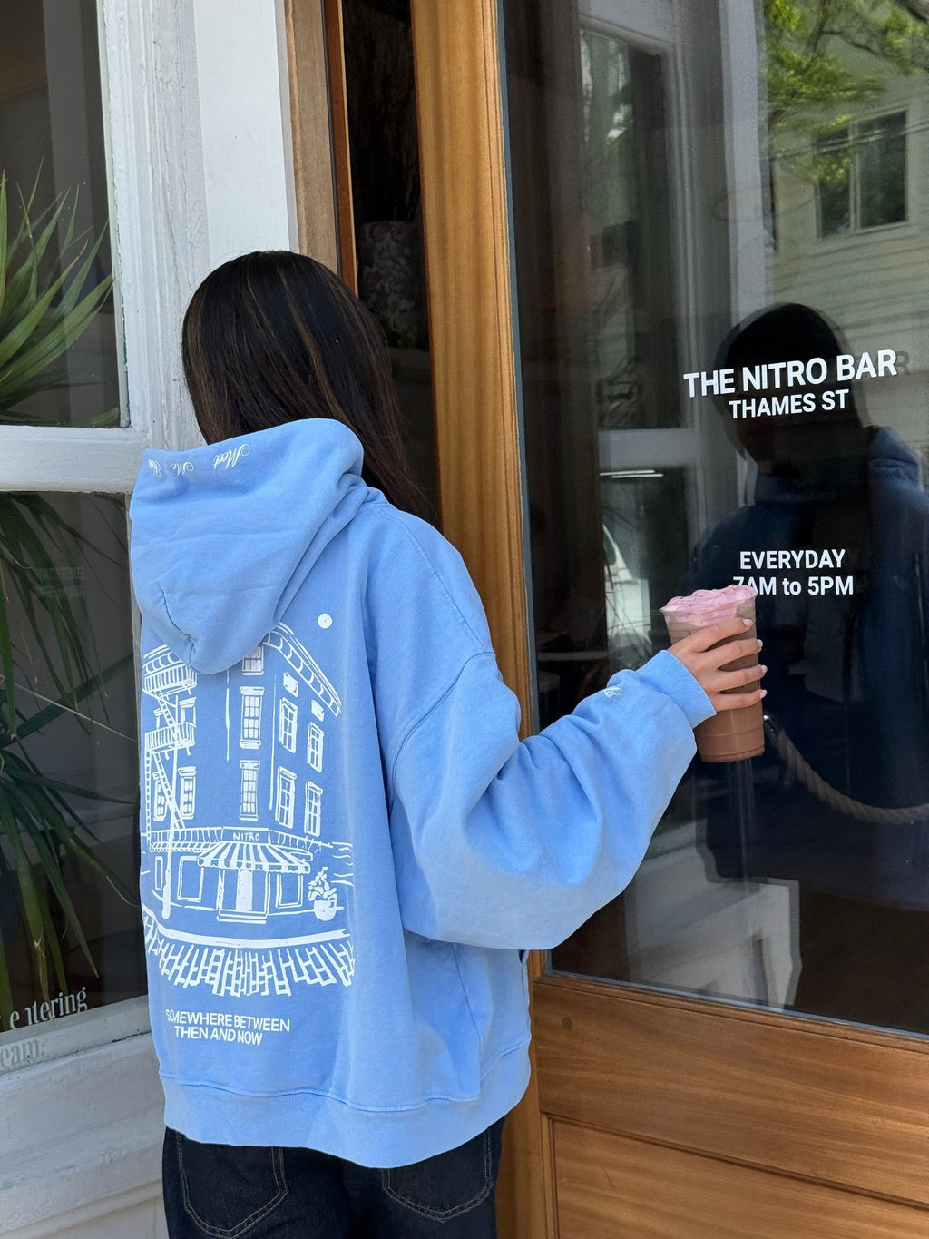 "Somewhere Between Then And Now" Hoodie